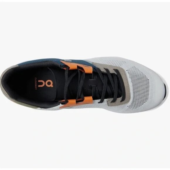 On Women's Cloudrift Breathable Walking Sneaker Shoes, Ivory / Storm Size 7 - Picture 2 of 7